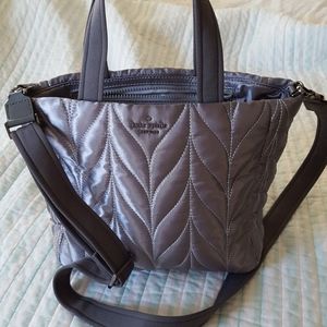Kate Spade Gray Quilted Women's Bag